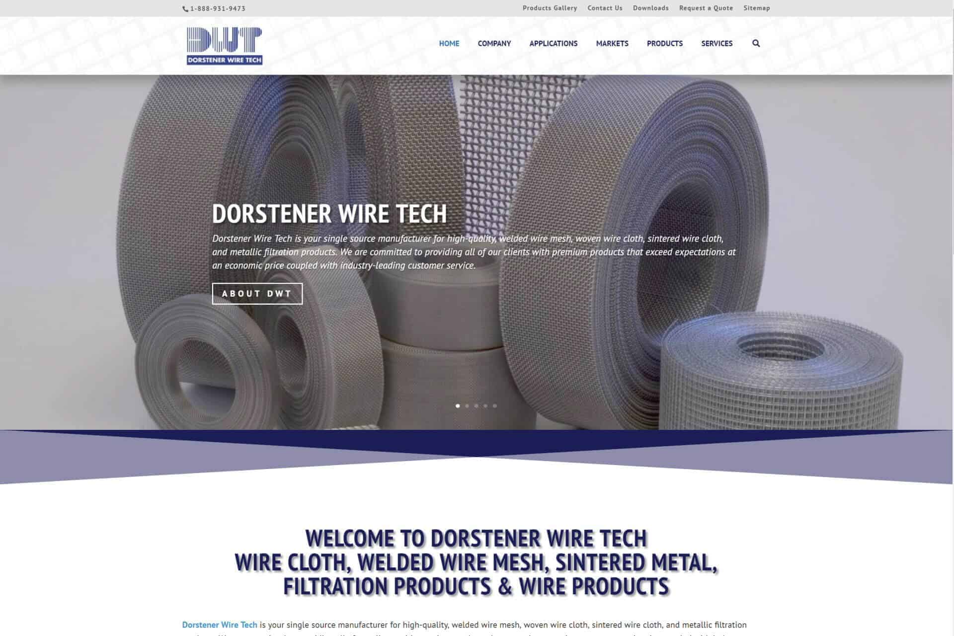 Dorstener Wire Tech Wire Cloth, Wire Mesh & Wire Products - Website Links by Alaniz Law & Associates